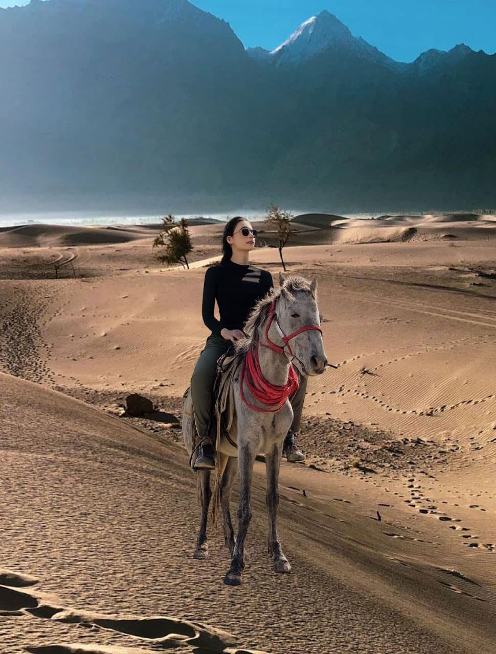 horse-riding